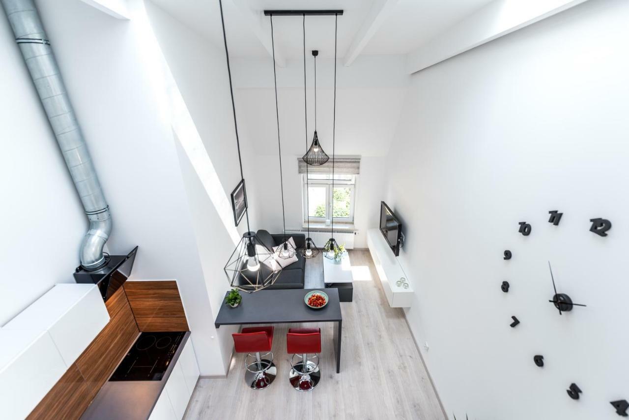 Panorama Twin Loft Superior Lägenhet Poznań Exteriör bild