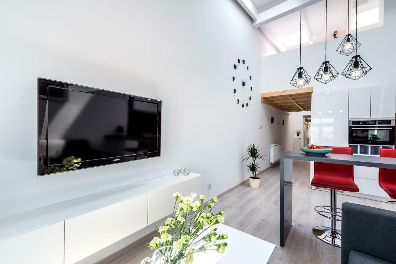 Panorama Twin Loft Superior Lägenhet Poznań Exteriör bild